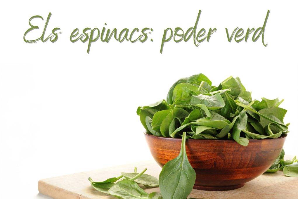 Espinacs, quins beneficis i propietats aporta a la nostra salut