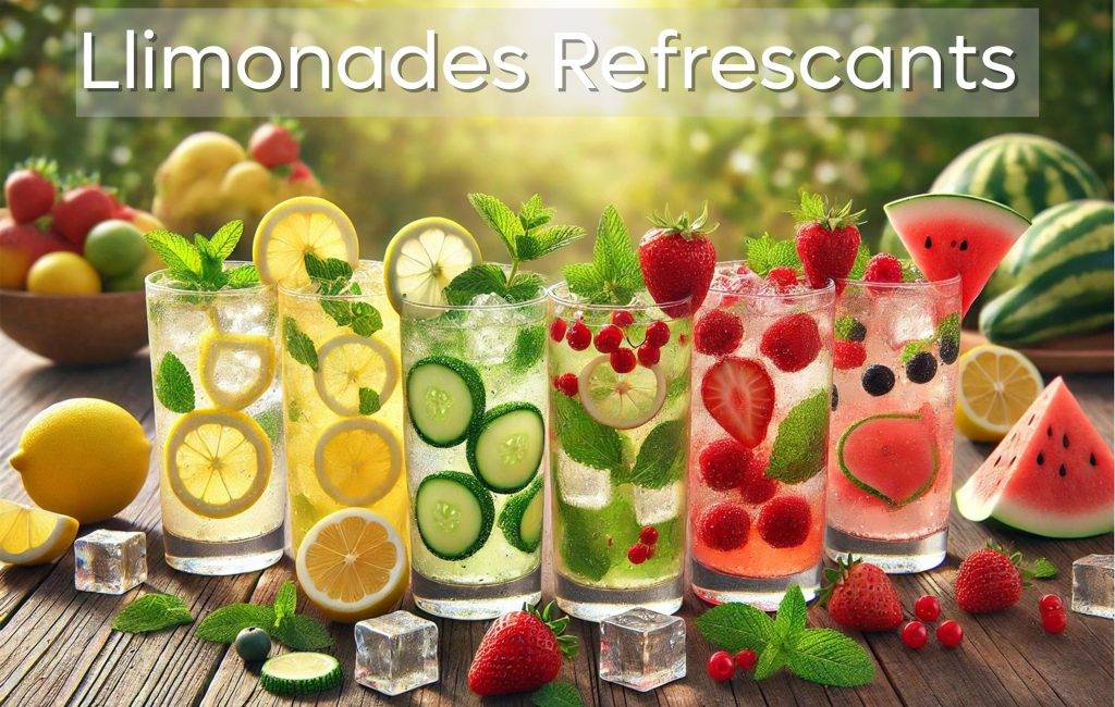 Llimonades casolanes i refrescants