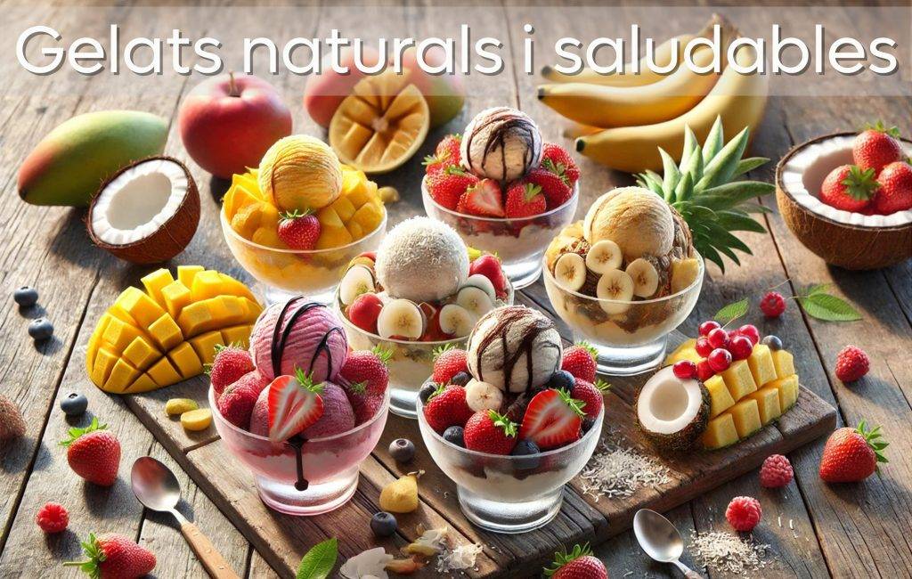 Gelats naturals i saludables
