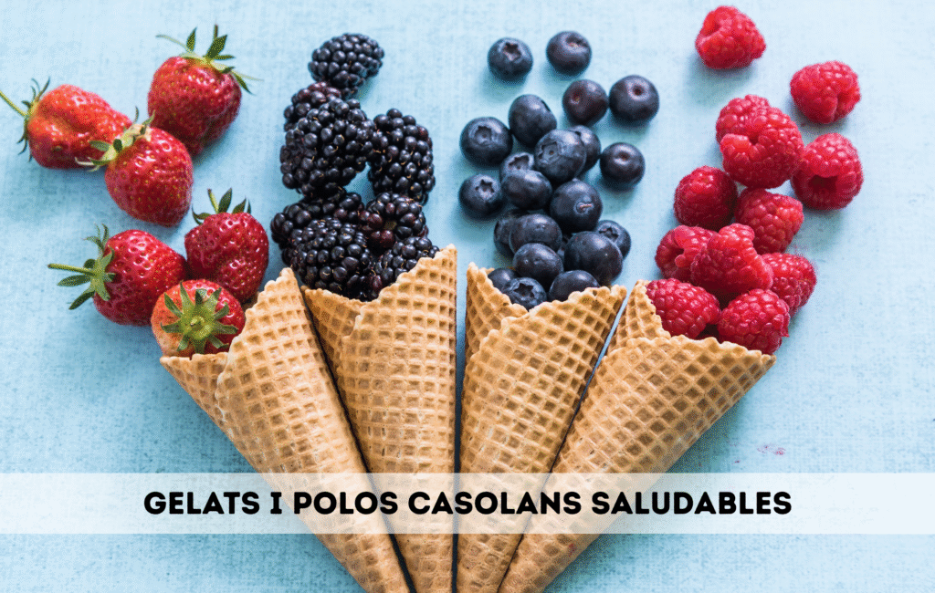Gelats i polos casolans saludables