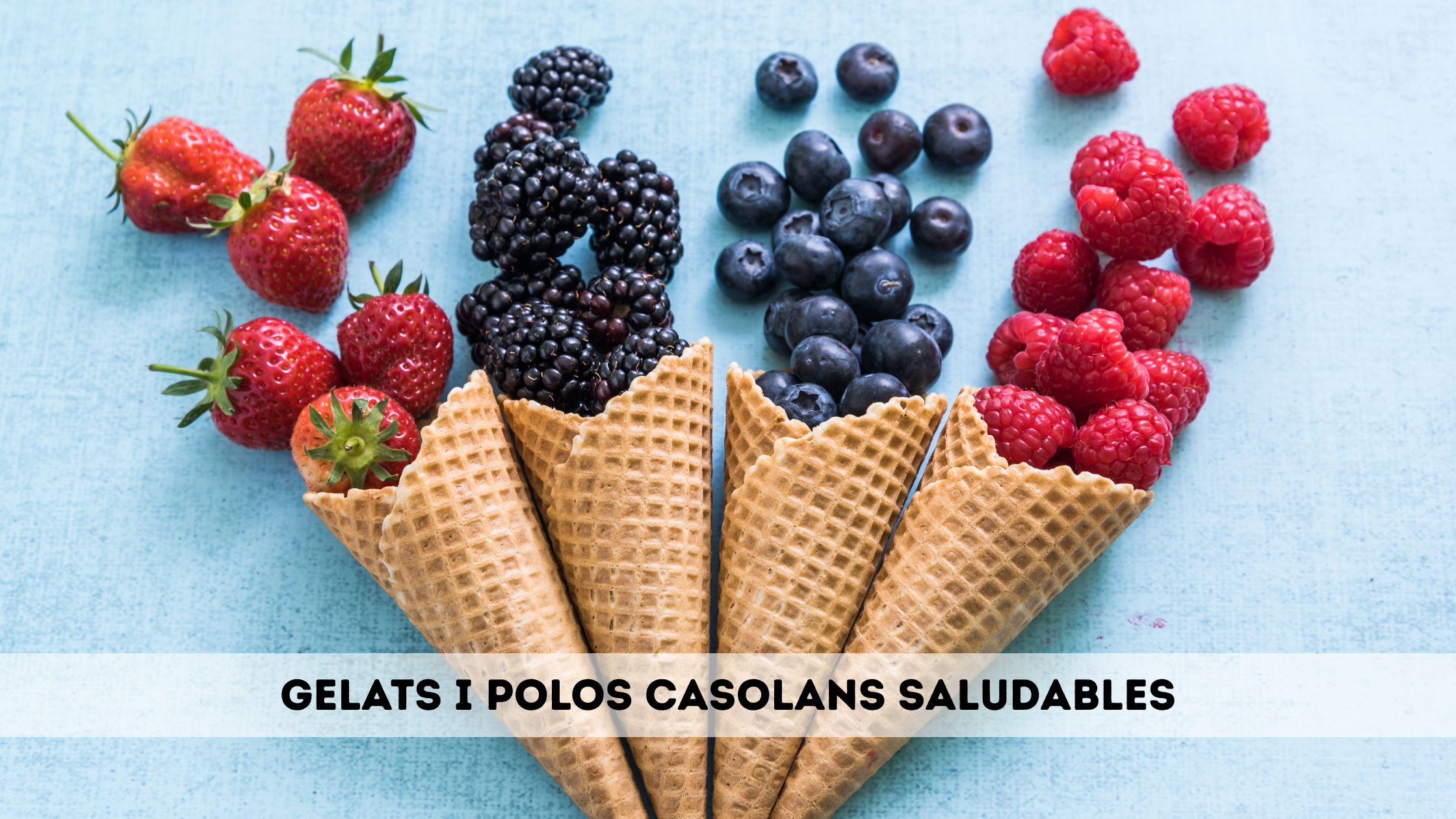 Gelats i polos casolans saludables