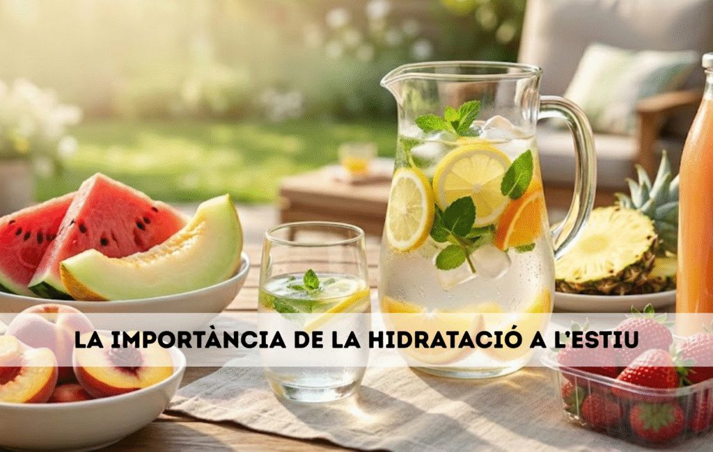 La importància de la hidratació a l’estiu