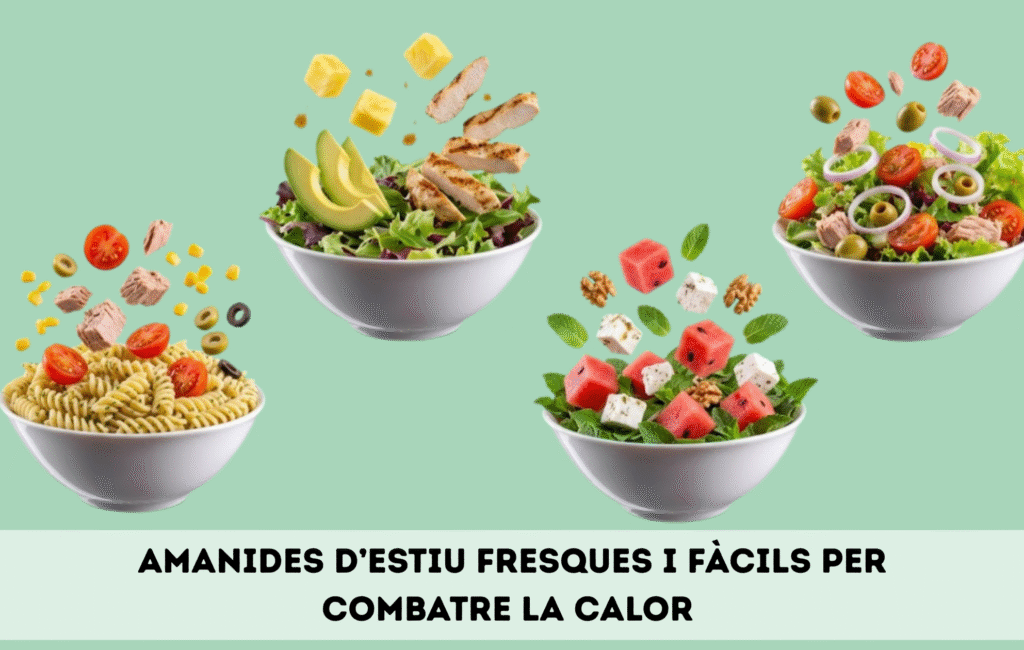 Amanides d’estiu fresques i fàcils per combatre la calor